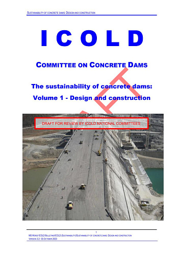 B199 - The sustainability of concrete dams: Volume 1 - Design and construction